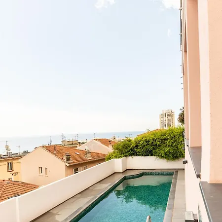 Cleoma With Pool And Sea View